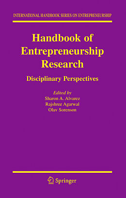 Livre Relié Handbook of Entrepreneurship Research de 