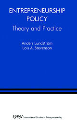 Fester Einband Entrepreneurship Policy: Theory and Practice von Lois A. Stevenson, Anders Lundstrom
