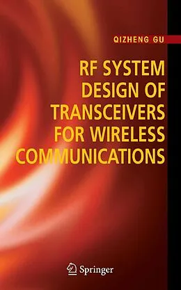 E-Book (pdf) RF System Design of Transceivers for Wireless Communications von Qizheng Gu