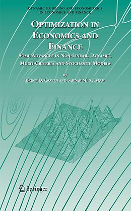 eBook (pdf) Optimization in Economics and Finance de Bruce D. Craven, Sardar M. N. Islam