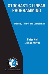 eBook (pdf) Stochastic Linear Programming de Peter Kall, János Mayer