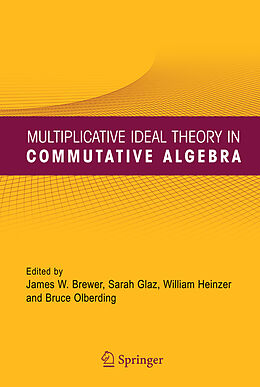 Livre Relié Multiplicative Ideal Theory in Commutative Algebra de 