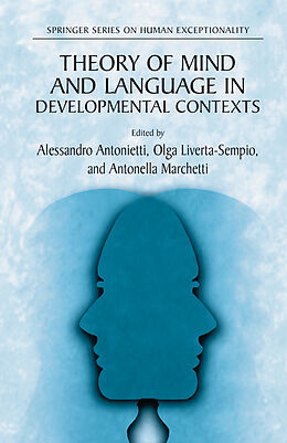 Livre Relié Theory of Mind and Language in Developmental Contexts de 