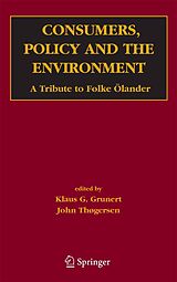 eBook (pdf) Consumers, Policy and the Environment de 