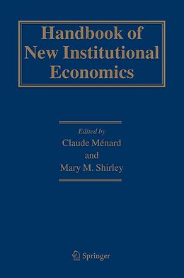 eBook (pdf) Handbook of New Institutional Economics de Claude Menrad, Mary Shirley