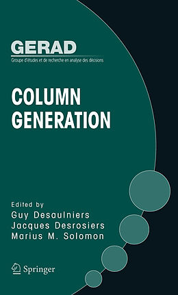 Livre Relié Column Generation de 