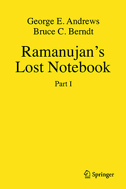 Fester Einband Ramanujan's Lost Notebook. Pt.1 von George E. Andrews, Bruce C. Berndt