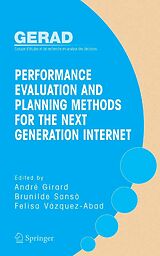 eBook (pdf) Performance Evaluation and Planning Methods for the Next Generation Internet de 