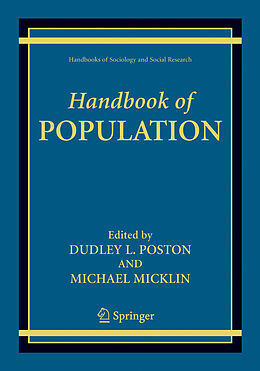 Couverture cartonnée Handbook of Population de 