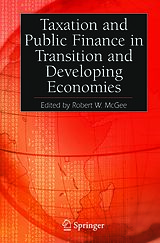 eBook (pdf) Taxation and Public Finance in Transition and Developing Economies de Robert W. McGee, Robert W. MacGee