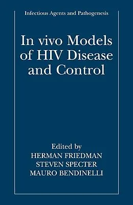 E-Book (pdf) In vivo Models of HIV Disease and Control von Mauro Bendinelli, Herman Friedman, Steven Specter