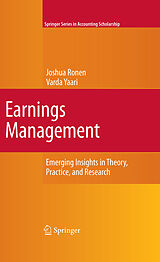 eBook (pdf) Earnings Management de Joshua Ronen, Varda Yaari