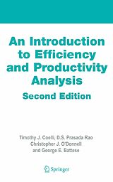 eBook (pdf) An Introduction to Efficiency and Productivity Analysis de Timothy J. Coelli, Dodla Sai Prasada Rao, Christopher J. O'Donnell