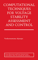 Livre Relié Computational Techniques for Voltage Stability Assessment and Control de Venkataramana Ajjarapu