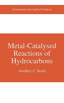 eBook (pdf) Metal-Catalysed Reactions of Hydrocarbons de Geoffrey C. Bond