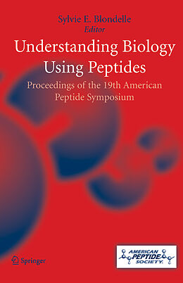 Livre Relié Understanding Biology Using Peptides de 