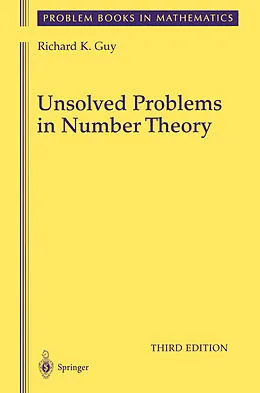 E-Book (pdf) Unsolved Problems in Number Theory von Richard Guy