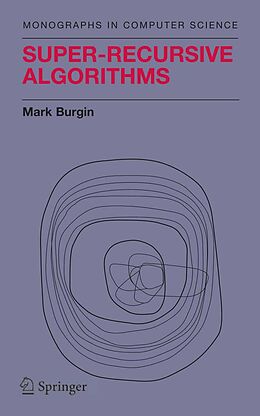 eBook (pdf) Super-Recursive Algorithms de Mark Burgin