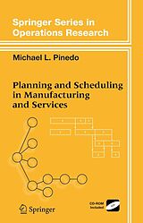 eBook (pdf) Planning and Scheduling in Manufacturing and Services de Michael L. Pinedo