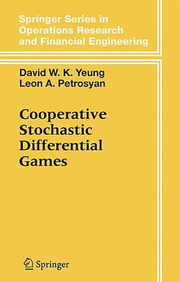 Fester Einband Cooperative Stochastic Differential Games von David W.K. Yeung, Leon A. Petrosjan