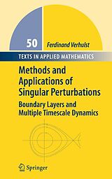 eBook (pdf) Methods and Applications of Singular Perturbations de Ferdinand Verhulst