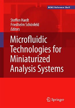 Livre Relié Microfluidic Technologies for Miniaturized Analysis Systems de 