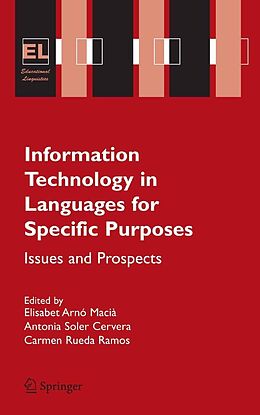 eBook (pdf) Information Technology in Languages for Specific Purposes de Elisabet Arnó Macià, Antonia Soler Cervera, Carmen Rueda Ramos