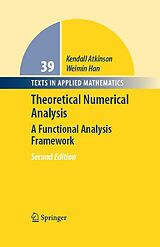 eBook (pdf) Theoretical Numerical Analysis de Kendall Atkinson, Weimin Han