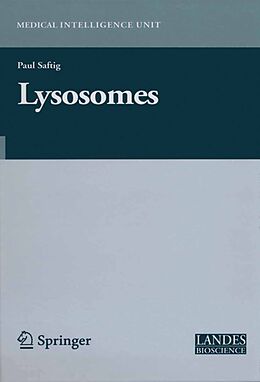 E-Book (pdf) Lysosomes von Paul Saftig