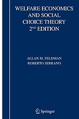 eBook (pdf) Welfare Economics and Social Choice Theory de Allan M. Feldman, Roberto Serrano