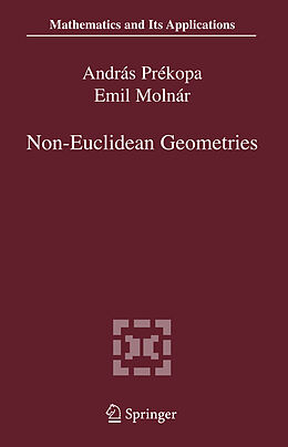 Livre Relié Non-Euclidean Geometries de 