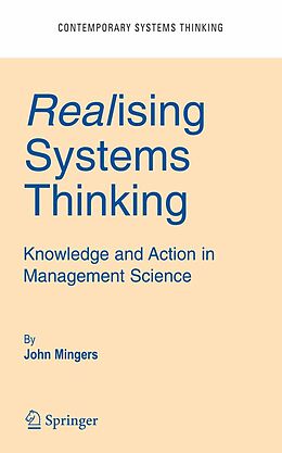 eBook (pdf) Realising Systems Thinking: Knowledge and Action in Management Science de John Mingers