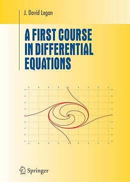 E-Book (pdf) A First Course in Differential Equations von J. David Logan