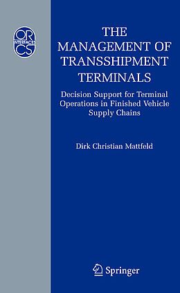 Livre Relié The Management of Transshipment Terminals de Dirk C. Mattfeld