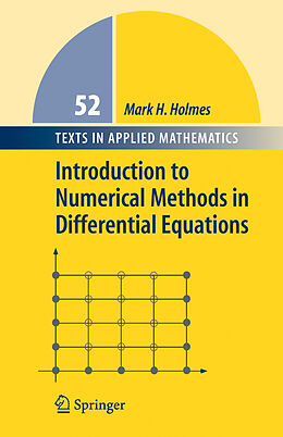 Livre Relié Introduction to Numerical Methods in Differential Equations de Mark H. Holmes