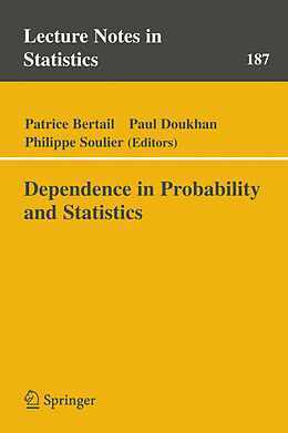 Kartonierter Einband Dependence in Probability and Statistics von 