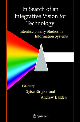 Livre Relié In Search of an Integrative Vision for Technology de 