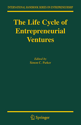 Livre Relié The Life Cycle of Entrepreneurial Ventures de 