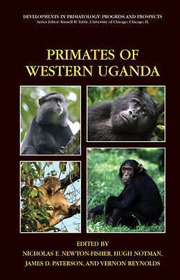 Fester Einband Primates of Western Uganda von 
