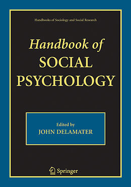 Couverture cartonnée Handbook of Social Psychology de 