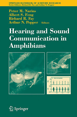 Livre Relié Hearing and Sound Communication in Amphibians de 