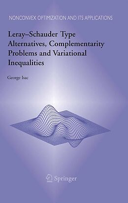 eBook (pdf) Leray-Schauder Type Alternatives, Complementarity Problems and Variational Inequalities de George Isac