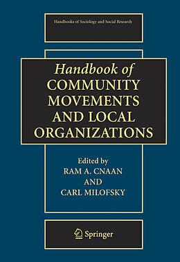 Livre Relié Handbook of Community Movements and Local Organizations de 