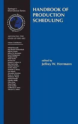 E-Book (pdf) Handbook of Production Scheduling von Jeffrey W. Herrmann