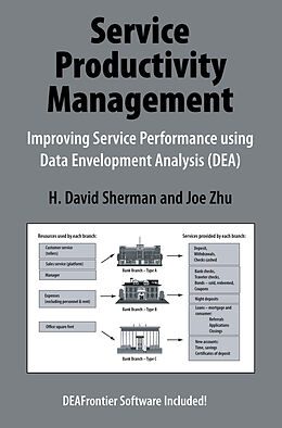 Couverture cartonnée Service Productivity Management de H David Sherman, Joe Zhu