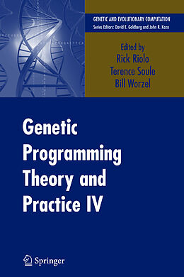 Livre Relié Genetic Programming Theory and Practice IV de 