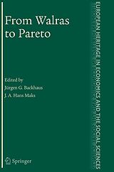 eBook (pdf) From Walras to Pareto de Juergen Backhaus, J.A. Hans Maks