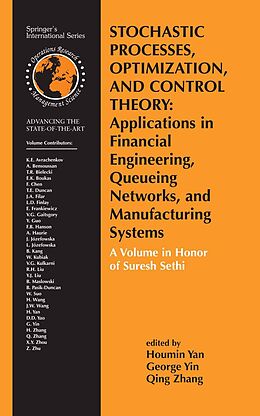 eBook (pdf) Stochastic Processes, Optimization, and Control Theory: Applications in Financial Engineering, Queueing Networks, and Manufacturing Systems de 