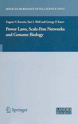 eBook (pdf) Power Laws, Scale-Free Networks and Genome Biology de Eugene V. Koonin, G. Karev, Y. Wolf