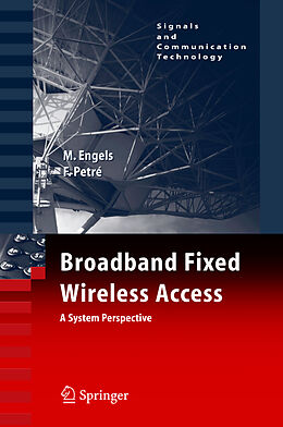 Livre Relié Broadband Fixed Wireless Access de Marc Engels, Frederik Petre